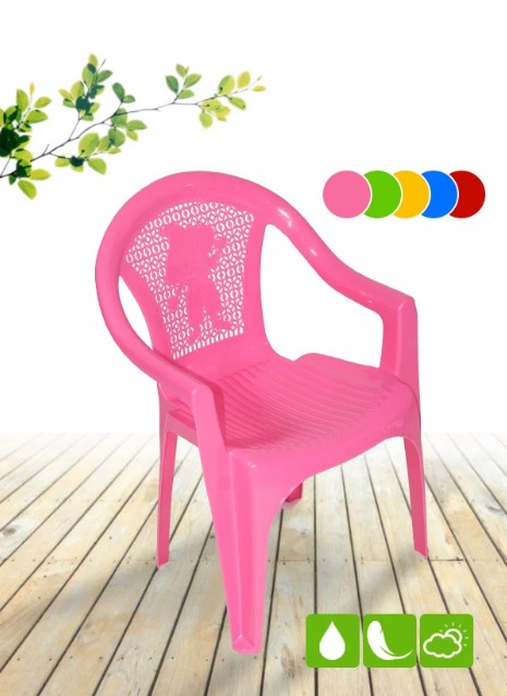Кресло детское пластиковое СтандартПластикГрупп 160-0055 (380х350х535мм) - фото