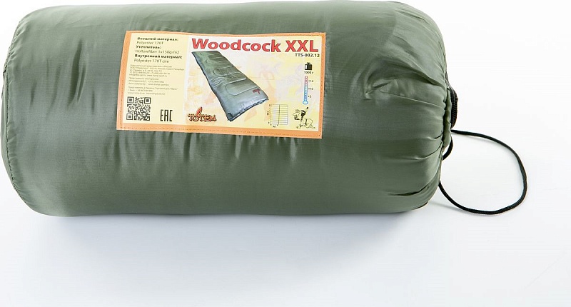 Спальный мешок туристический Totem Woodcock XXL