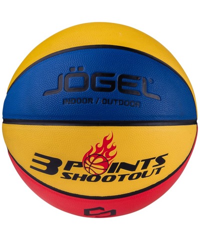 Мяч баскетбольный №7 Jogel Streets 3POINTS 17476 - фото