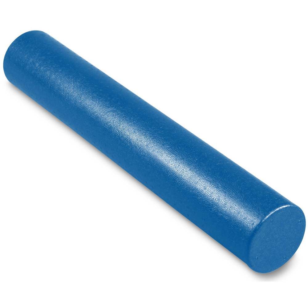 Ролик массажный для йоги INDIGO IN023 (90x15см) синий - фото2