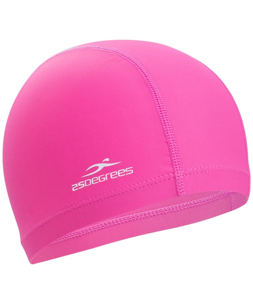 Шапочка для плавания 25DEGREES Comfo розовый (полиэстер) - фото