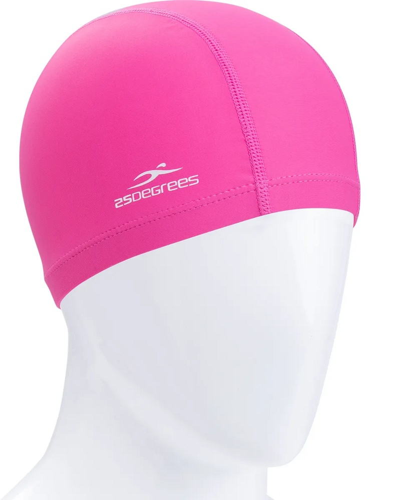 Шапочка для плавания 25DEGREES Comfo розовый (полиэстер)