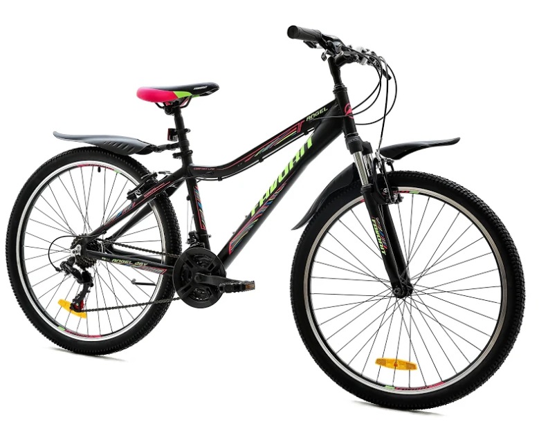 Велосипед Favorit Angel 26 V 2020 (черный)