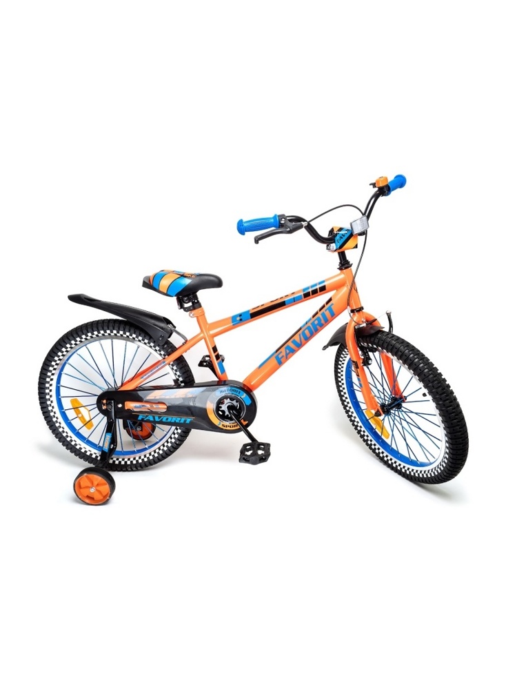 Детский велосипед Favorit Sport 20 SPT-20OR оранжевый - фото2