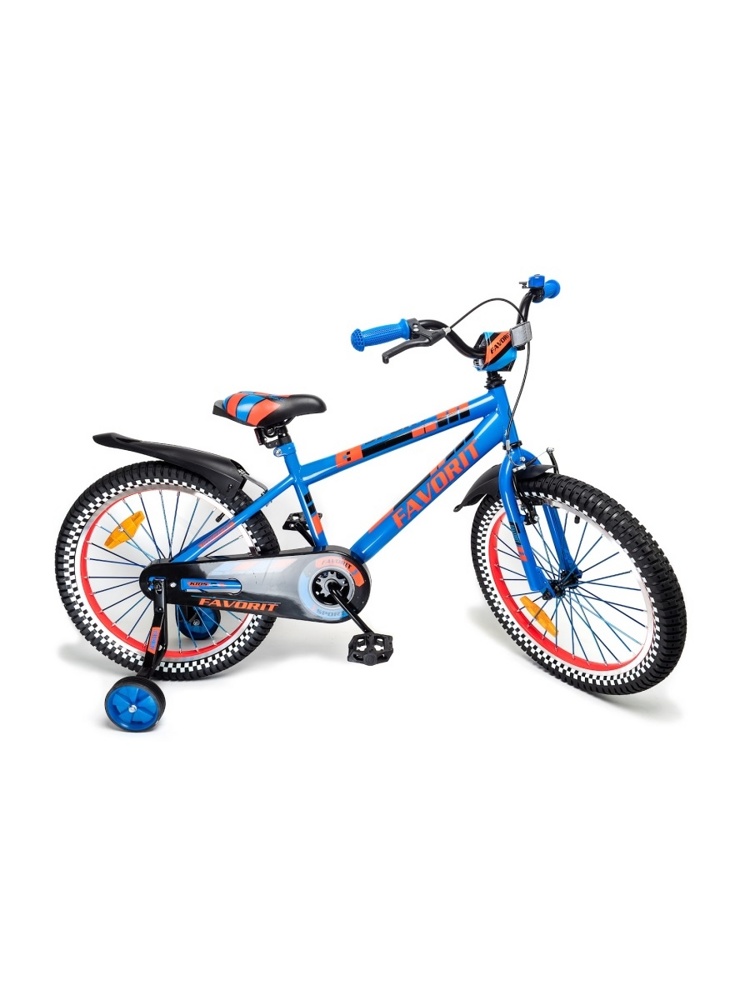 Детский велосипед Favorit Sport 20 (синий, 2020) SPT-20BL - фото2