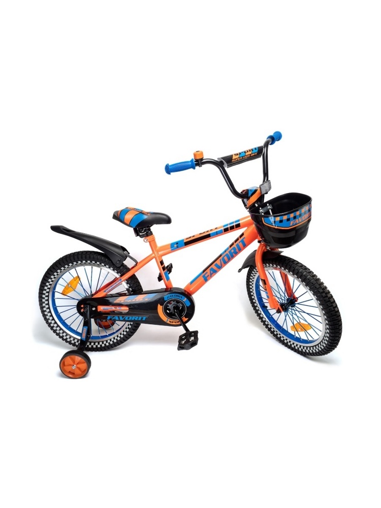 Детский велосипед Favorit Sport 18 SPT-18OR оранжевый - фото2