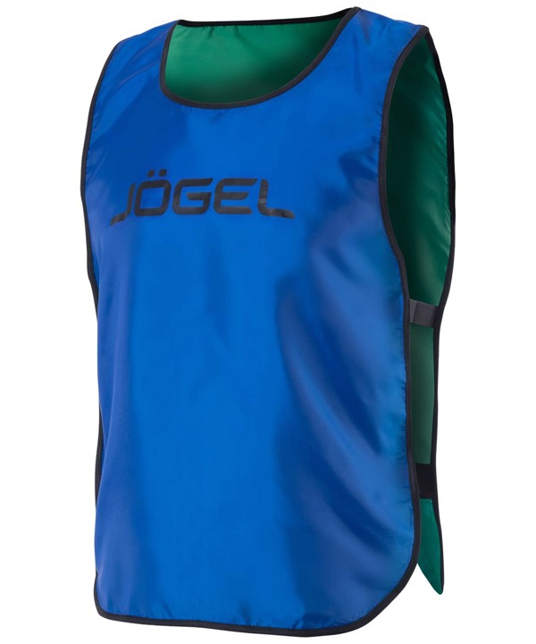 Манишка взрослая двухсторонняя Reversible Bib Jogel JGL-18756 синий/зеленый - фото