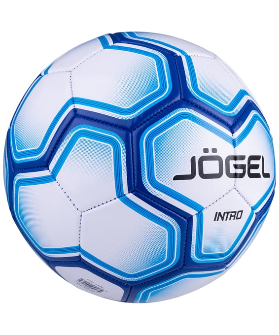 Мяч футбольный №5 Jogel Intro №5 white JGL-17587 - фото2