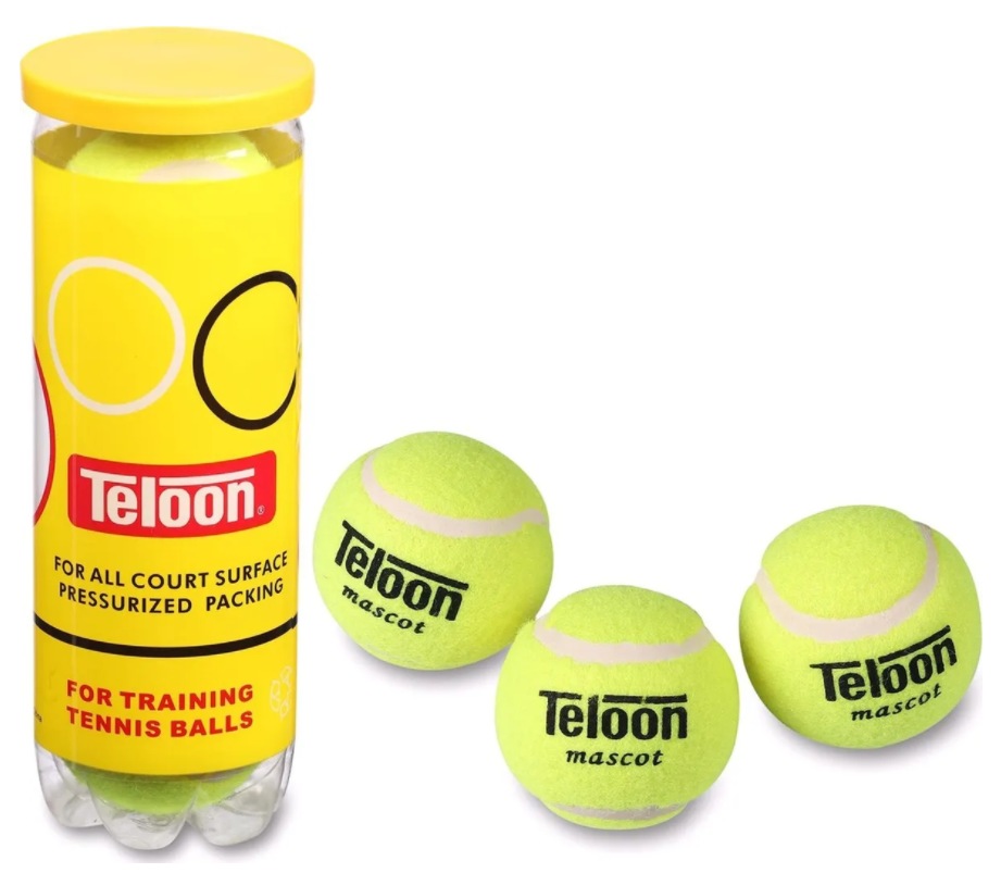 Мячи теннисные TELOON 801ТР3 (3 шт) в тубе - фото