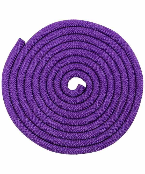 Скакалка гимнастическая Amely RGJ-402 (3м, фиолетовый) - фото2