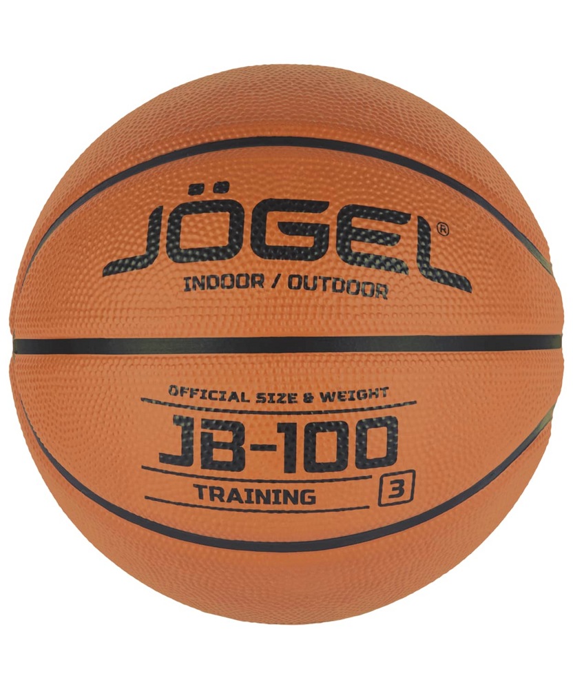 Мяч баскетбольный №3 Jogel JB-100 №3 10456 - фото