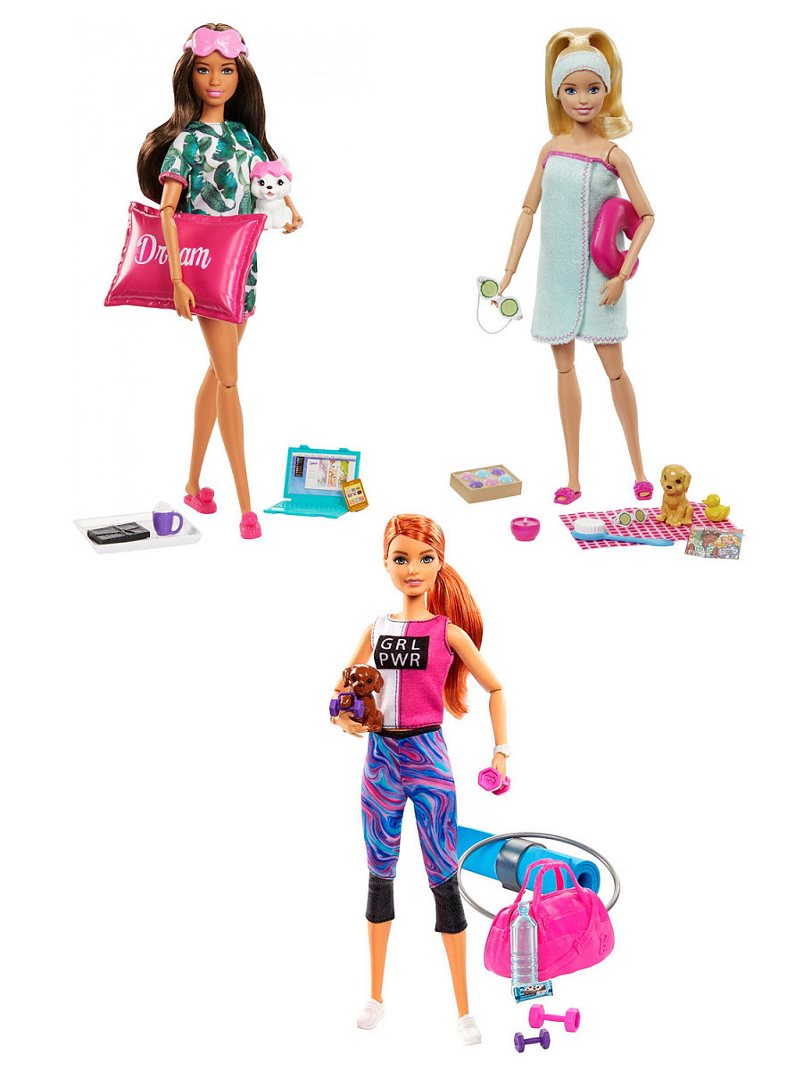 Игровой набор Кукла Барби Релакс GKH73 - фото
