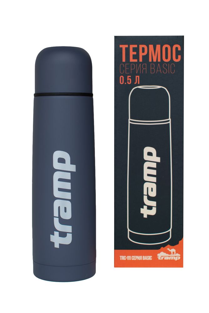 Термос Tramp Basic 0,5 л (серый) TRC-111с - фото
