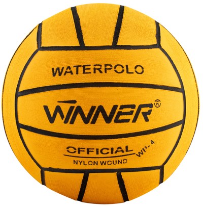 Мяч для водного поло №4 Winner WP-4 yellow - фото