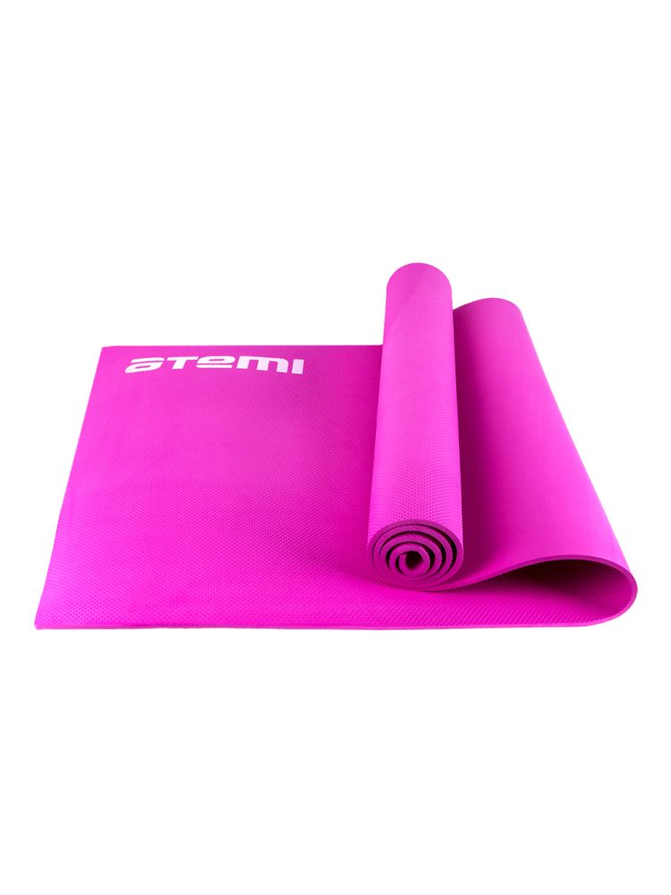 Коврик для фитнеса гимнастический ATEMI AYM0256 EVA 173х61х0,6см розовый - фото