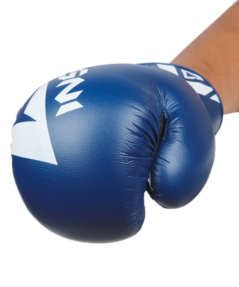 Боксерские перчатки INSANE MARS синий 6 унц. - фото2