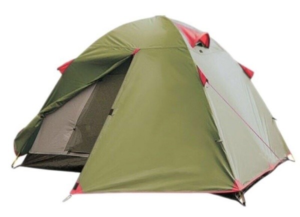 Палатка туристическая 3-х местная Tramp Lite Tourist 3 (V2) (4000 mm) - фото