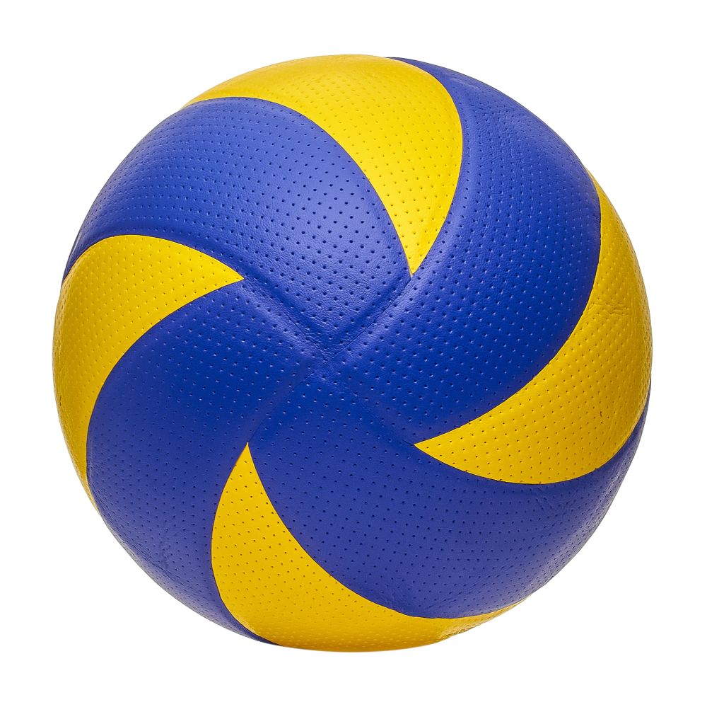 Мяч волейбольный №5 Atemi Tornado PVC yellow/blue - фото3
