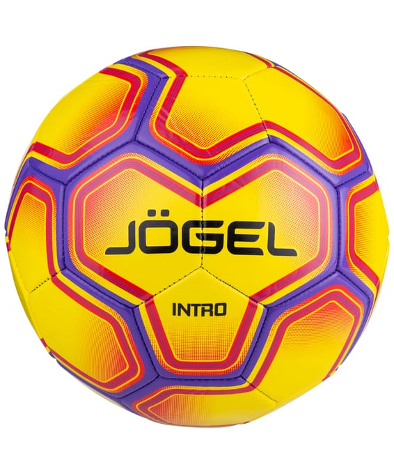 Мяч футбольный №5 Jogel Intro №5 yellow JGL-17588 - фото