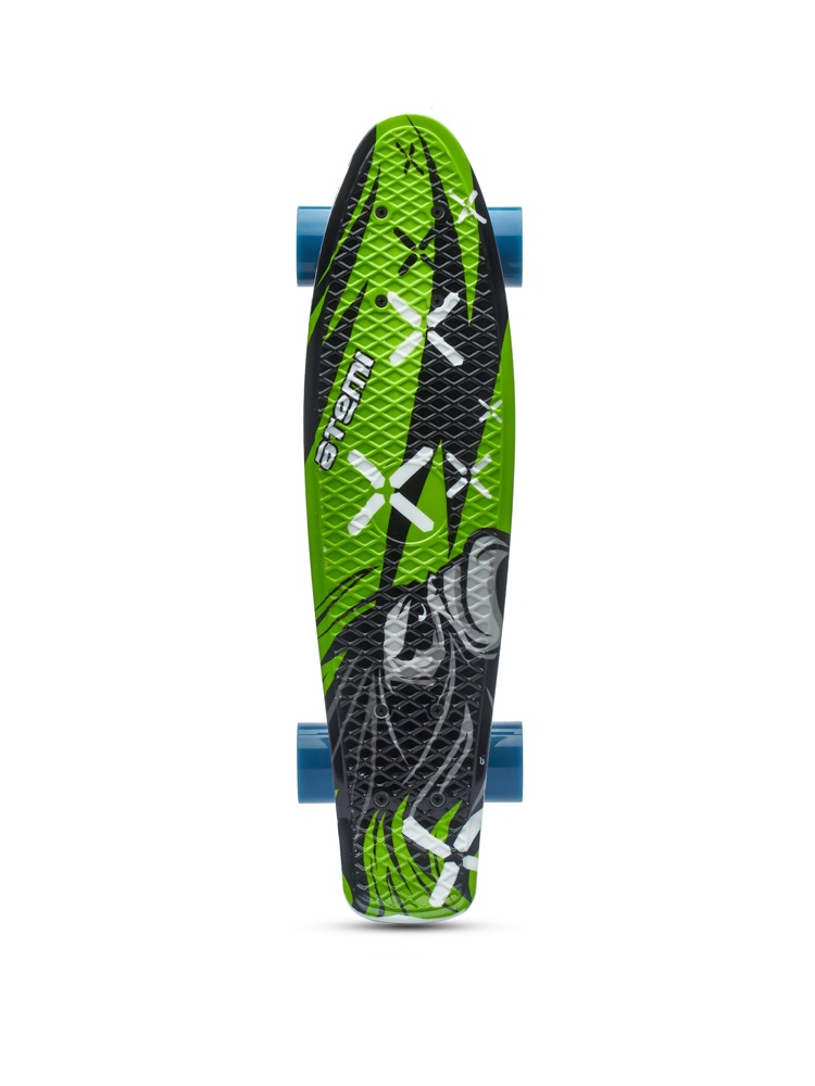 Пенни борд (скейтборд) ATEMI APB22D05 green/black - фото
