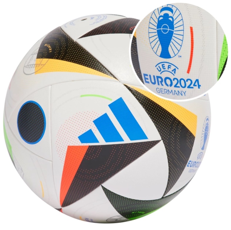 Мяч футбольный №5 Adidas Fussballliebe Competition EURO 24 FIFA - фото2
