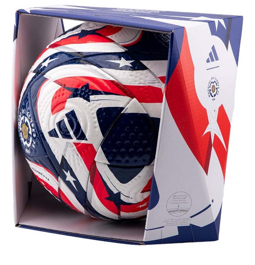 Мяч футбольный №5 Adidas FCWC Pro OMB 2025 FIFA JE8770-5 - фото