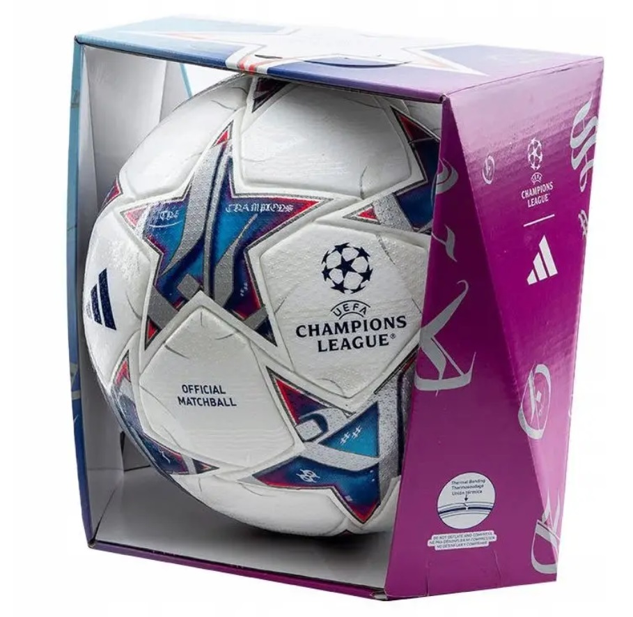 Мяч футбольный №5 Adidas UEFA Champions League OMB 23/24 Fifa - фото
