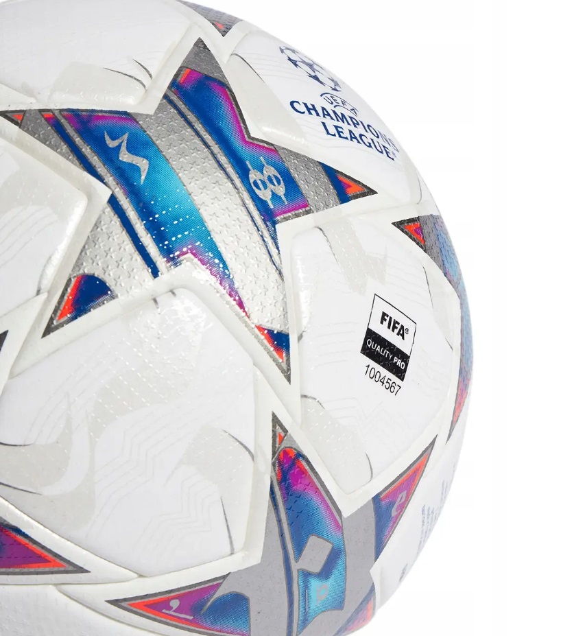 Мяч футбольный №5 Adidas UEFA Champions League OMB 23/24 Fifa - фото4