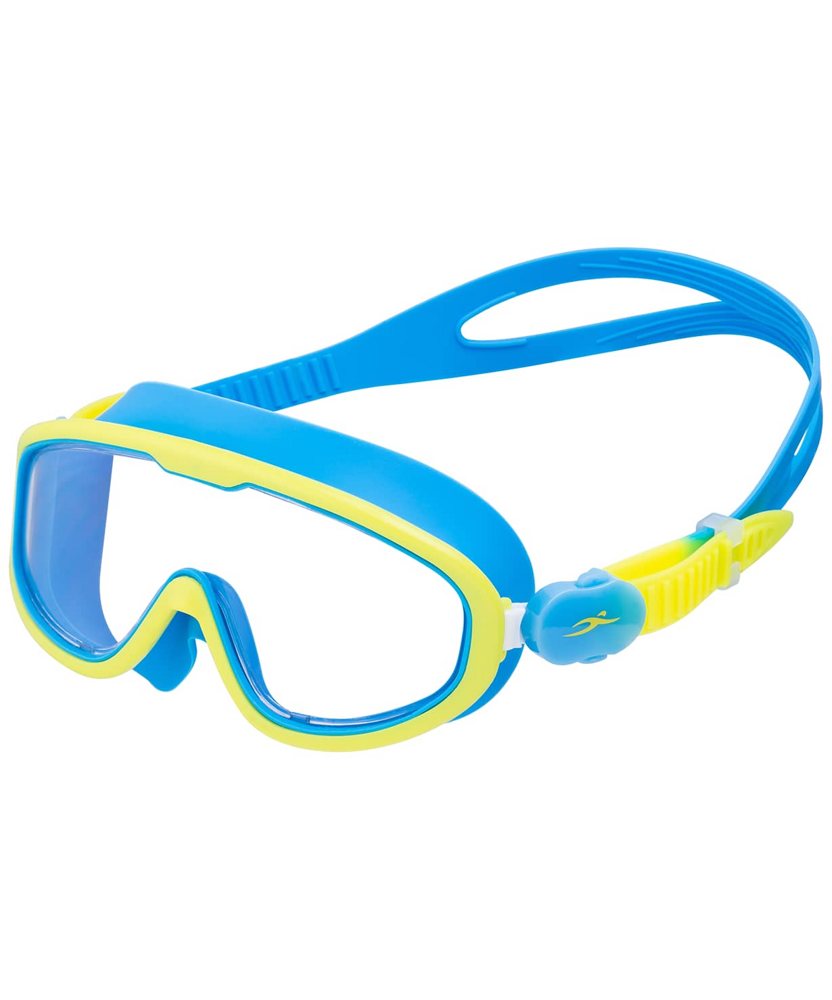 Очки-маска для плавания 25DEGREES Hyper Blue/Lime детские