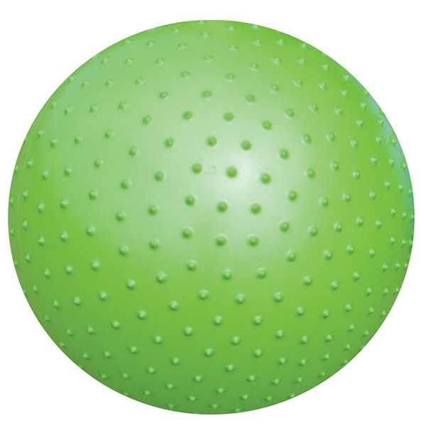 Гимнастический мяч массажный Atemi AGB-02-55 55 см зеленый Антивзрыв - фото