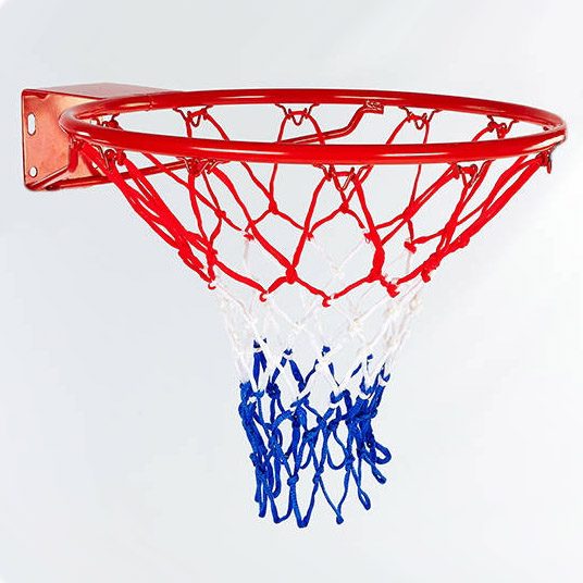 Баскетбольное кольцо с сеткой №7 Relmax SBA1816 - фото