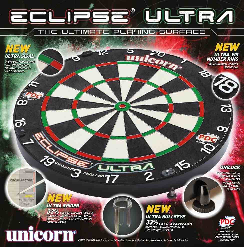 Дартс Unicorn Eclipse Ultra PDC Approved - фото2