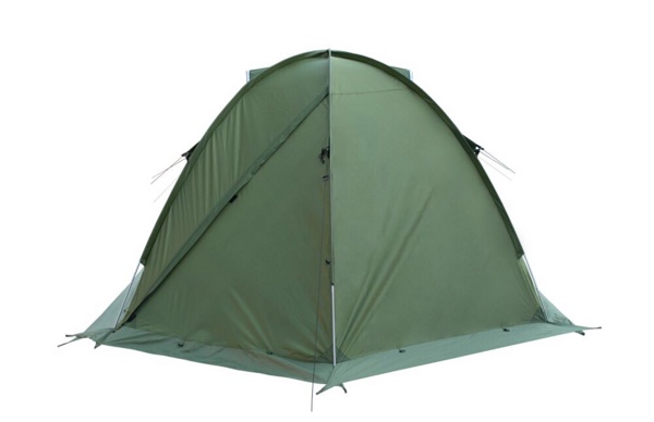 Палатка туристическая 4-х местная Tramp Rock 4 (V2) Green (8000 mm)