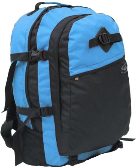 Рюкзак туристический Турлан Пик-40 л голубой/черный - фото