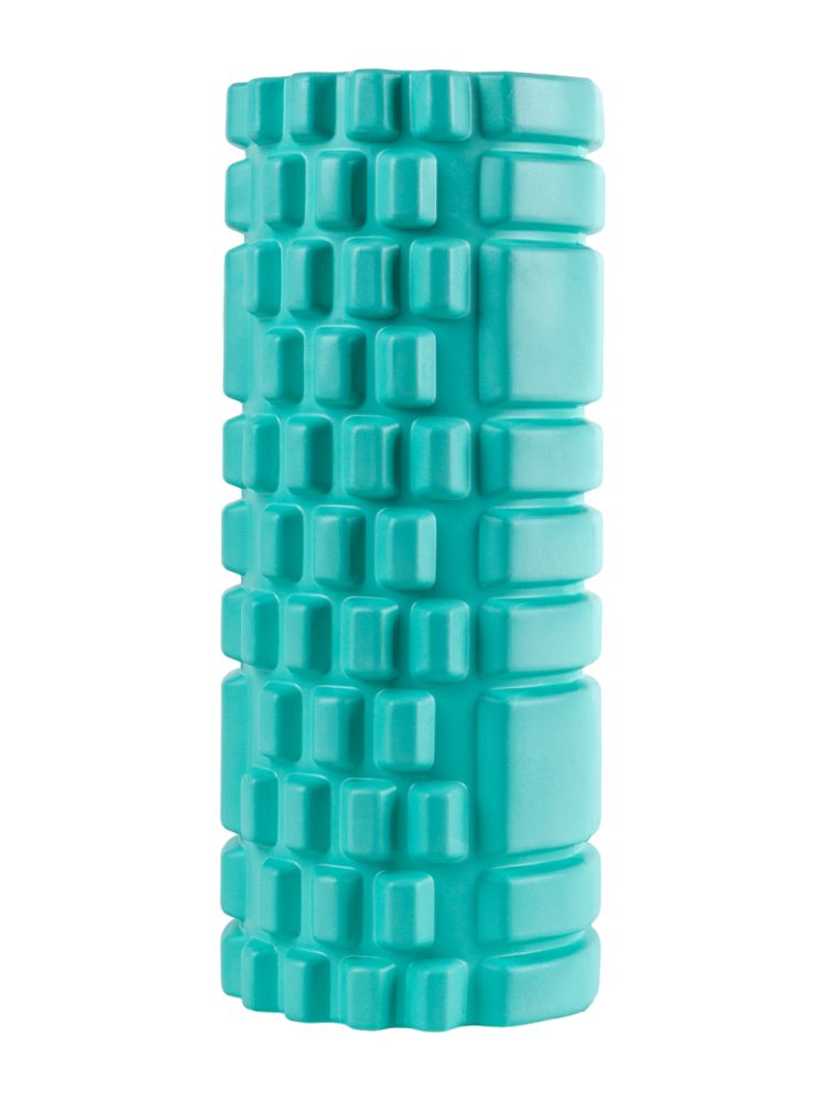 Ролик массажный для йоги ATEMI AMR01BE (33x14см) голубой - фото