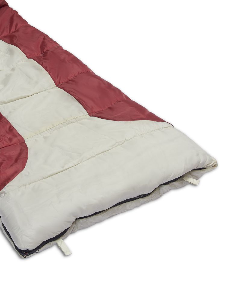 Спальный мешок туристический Atemi Quilt 400RN (правая молний, серый/красный) 400 г/м2, -10, правый - фото4