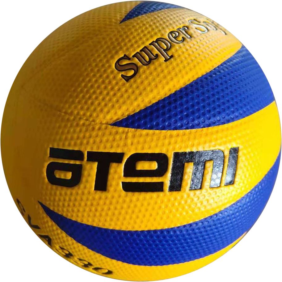 Мяч волейбольный №5 Atemi Premier (желтый/синий) - фото