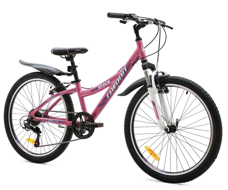 Велосипед Favorit Space 24 V 2020 (розовый) - фото2