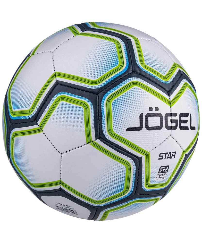 Мяч минифутбольный (футзал) Jogel JF-200 Star №4 - фото2