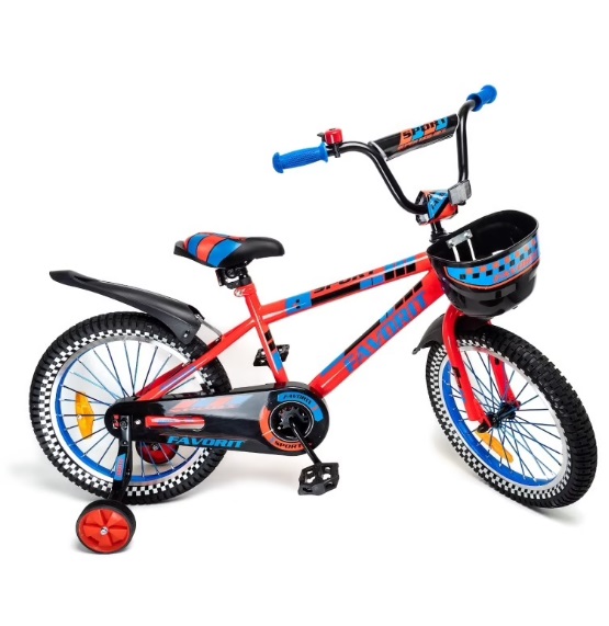 Детский велосипед Favorit Sport 16 (красный, 2020) SPT-16RD - фото2