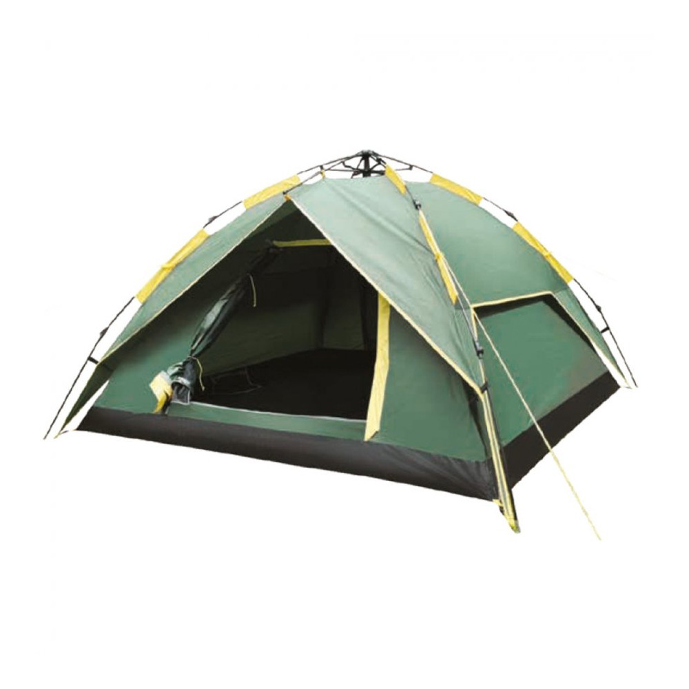 Палатка туристическая 3-х местная Tramp Swift 3 v2 (зеленый) Автоматическая - фото