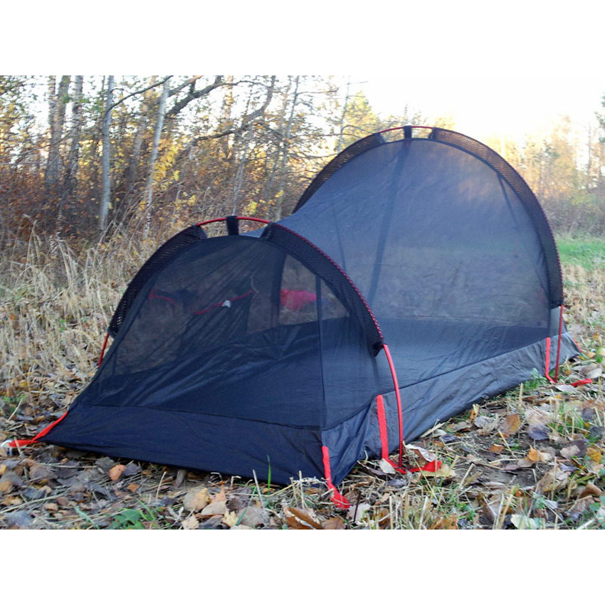 Палатка туристическая 2-х местная Tramp Bike 2 v2 (серый) (8000 mm)