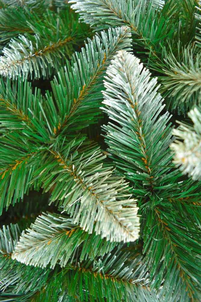 Искусственная елка Christmas Tree Ель таежная с белыми концами DTB-15 1,5м - фото2