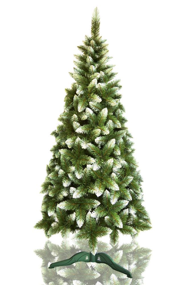 Искусственная елка Christmas Tree Ель таежная с белыми концами DTB-18 1,8м - фото