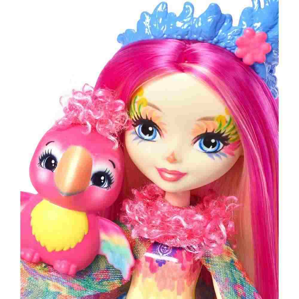 Кукла Пикки Какаду с питомцем птичка Шини 15см Enchantimals Mattel FJJ21 - фото5