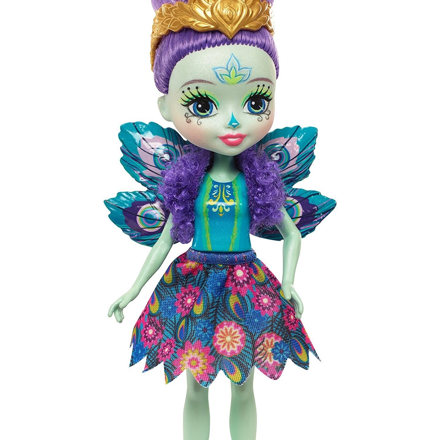 Кукла Пэттер Павлина с питомцем павлином Флэп 15см Enchantimals Mattel DYC76 - фото2