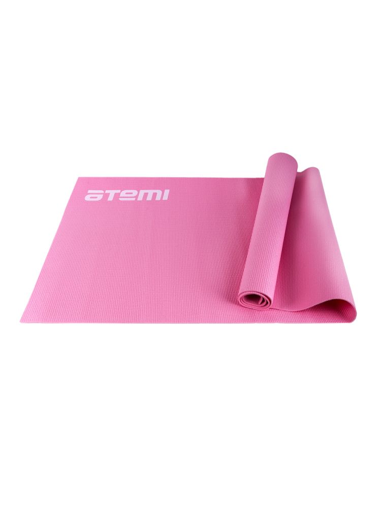 Коврик для фитнеса гимнастический ATEMI AYM01P PVC 173х61х0,3см розовый - фото