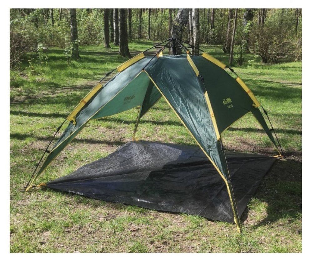 Палатка туристическая 3-х местная Tramp Swift 3 v2 (зеленый) Автоматическая