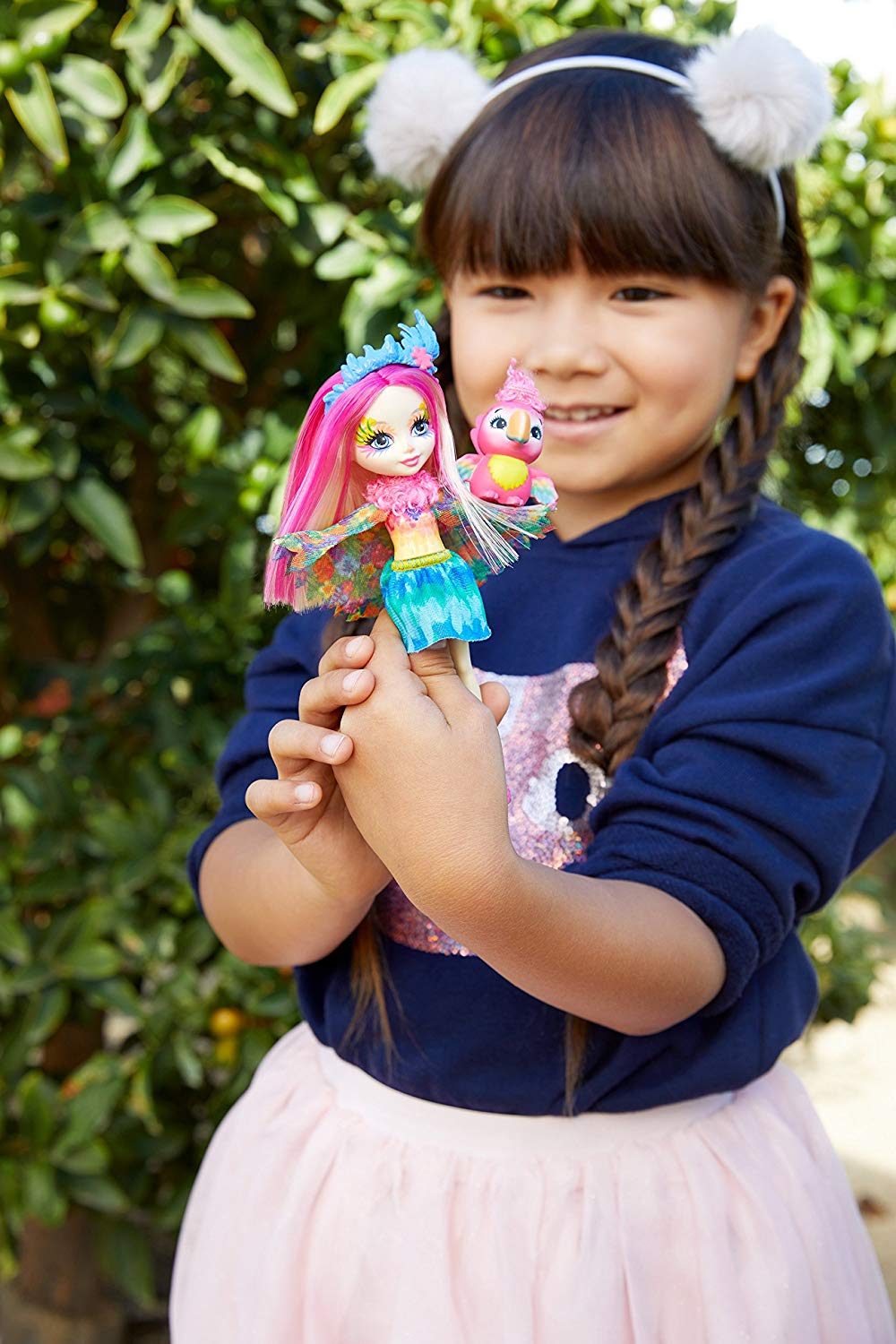 Кукла Пикки Какаду с питомцем птичка Шини 15см Enchantimals Mattel FJJ21 - фото4