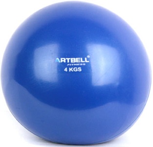 Мяч утяжеленный 4 кг (синий) Artbell GB13-4 - фото